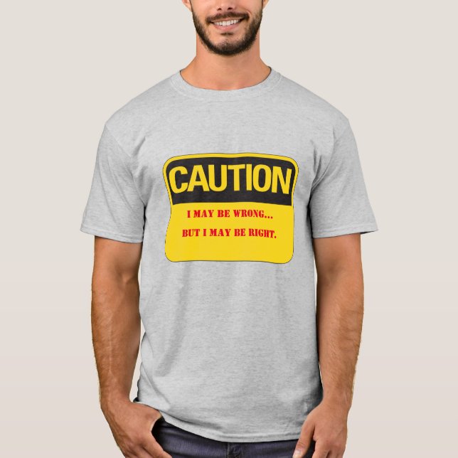 Buscar uma camiseta uni-sexual engraçada no conhec (Frente)