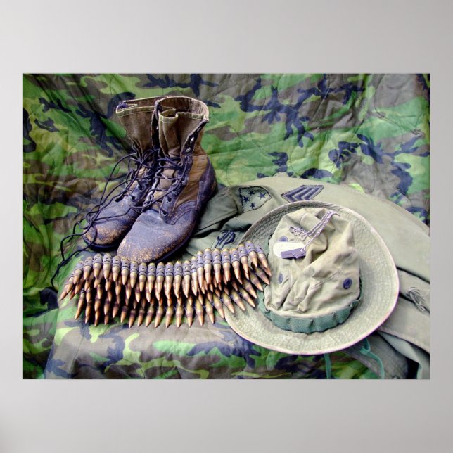 Bush Hat and Jungle Boots poster (Frente)