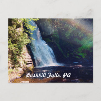 Bushkill Falls, cartão postal PA