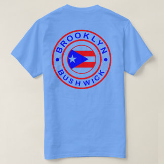 bushwick Brooklyn - camisa porto-riquenha do