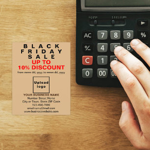 Business Black Friday Venda no Flyer Claro Brown
