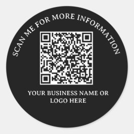 Business Boost: adesivo de código QR