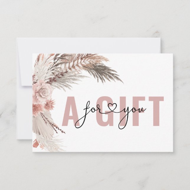 BUSINESS GIFT CERTIFICATE | BOHO (Frente)