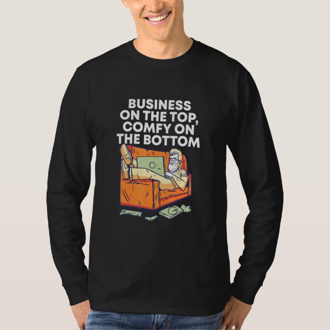 Business Top Comfy Inferior Work from Home Clothes (Frente)