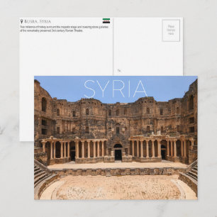 Busra, Cartão Postal de Viagem Síria