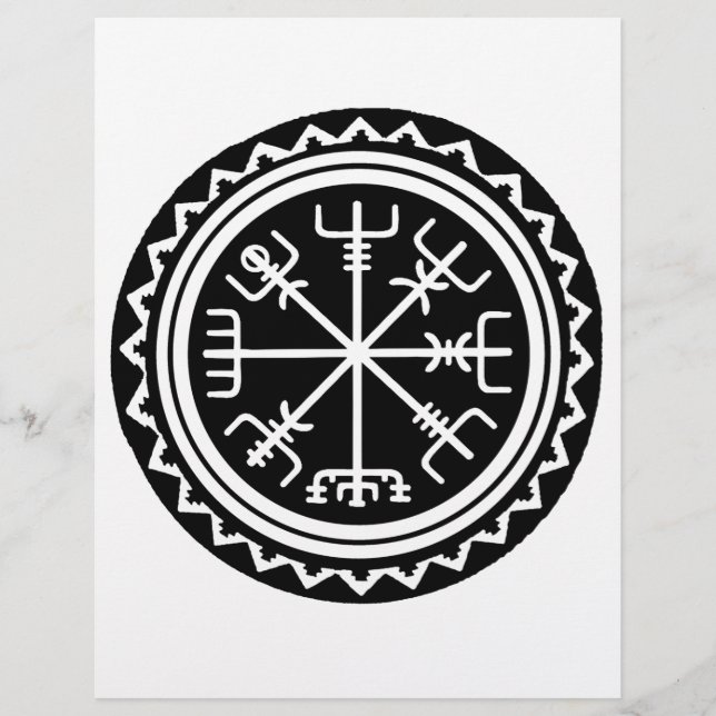 Bússola Viking Vegvisir (Frente)