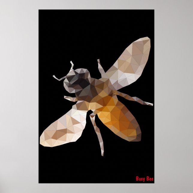 Busy Bee Poster (Frente)