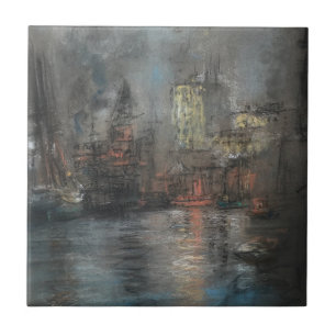 Busy Harbour (por Glenn Cooper Henshaw)