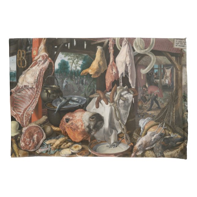 Butcher's Stall (por Pieter Aertsen) (Frente-Esquerda)