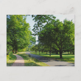 Bute Park, Cardiff, Gales. Cartão Postal