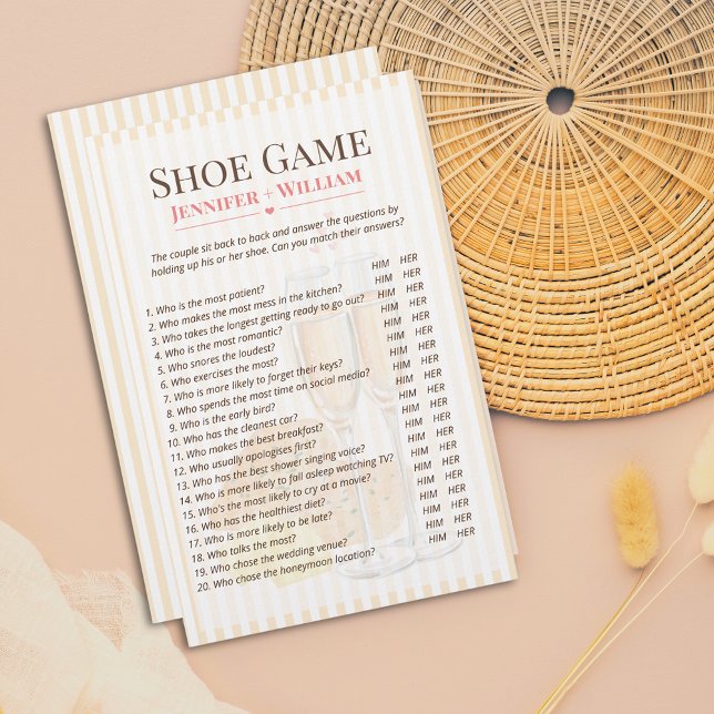 Butter Together Bridal Shower Shoe Game  (Criador carregado)