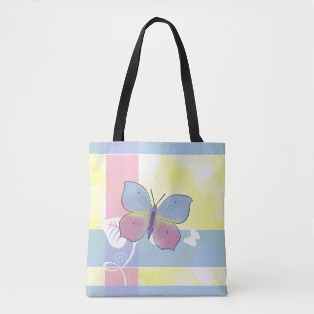 Butterfly -  All Over Print Tote (Frente)