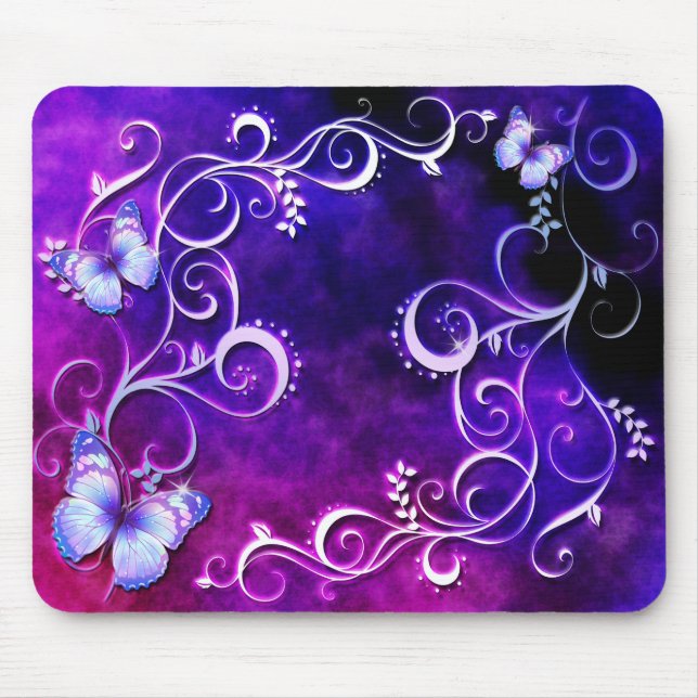 Butterfly Art 3 Mousepad (Frente)