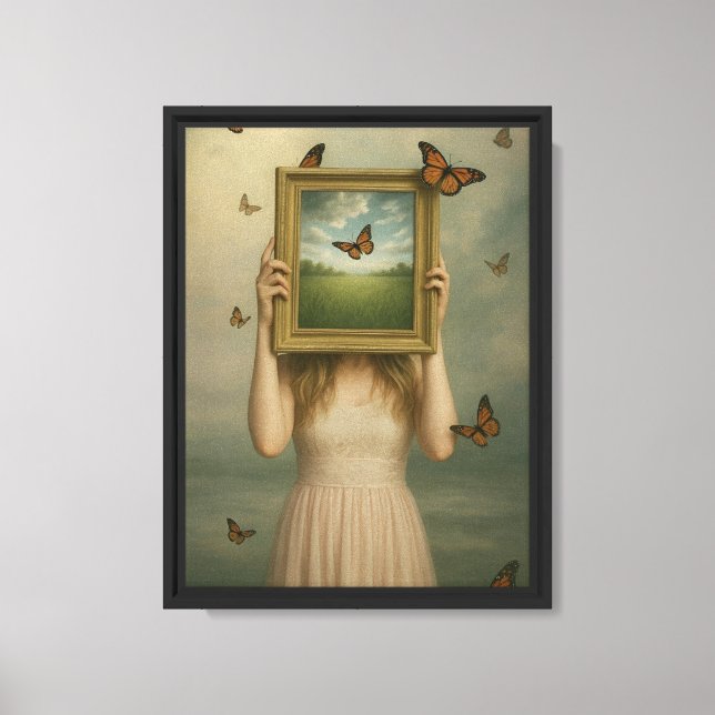Butterfly Dream Frame Canvas (Frente)