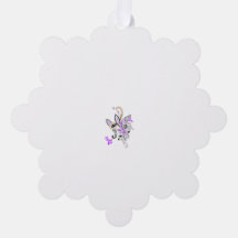 Butterfly Fairy Tattoo Vetor - Vintage Floral Art