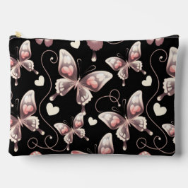 Butterfly Hearts Acessory Pouch Viagem