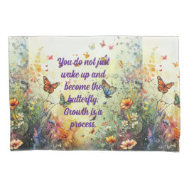 Butterfly Positive Mantra cita Arte Personalizada