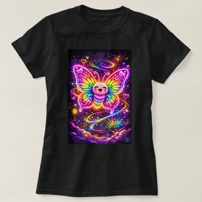 Butterfly Tees Co. Camisa Butterfly 0047740 (Frente do Design)