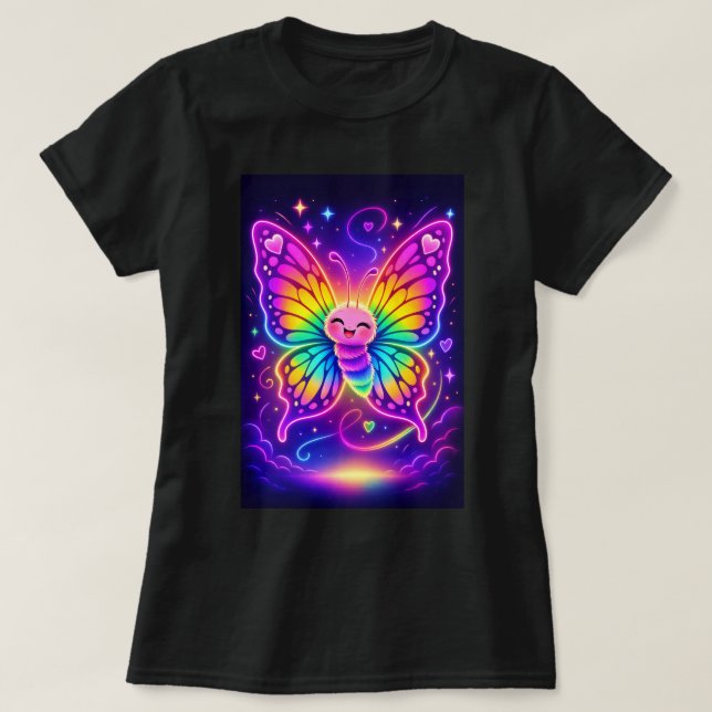 Butterfly Tees Co. Camisa Butterfly 0047746 (Frente do Design)