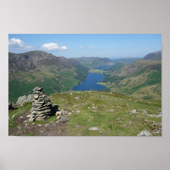 Buttermere e Crummock Water Poster (Frente)