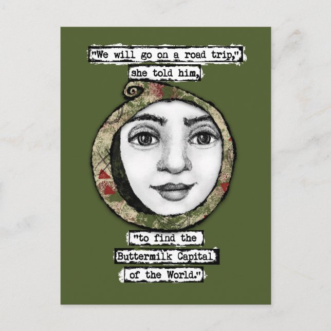 Buttermilk Capital Do Cartão Postal Mundial (Frente)