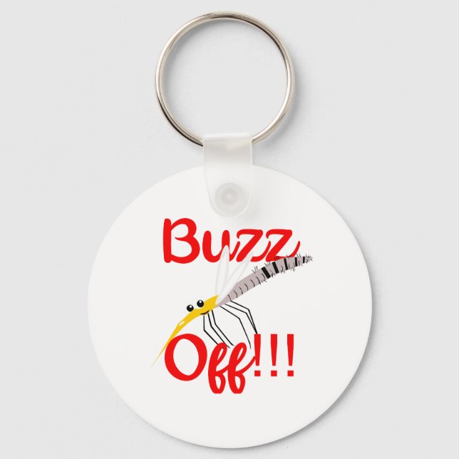Buzz Off Chaveiro (Frente)