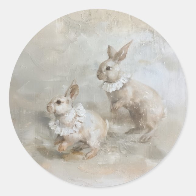 Bynnies - Adesivos redondos para artigos de papela (Frente)