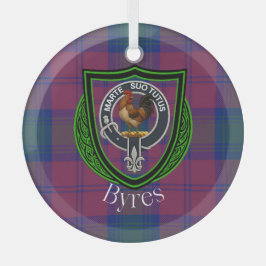 Byres Scottish Clan Tartan & Crest