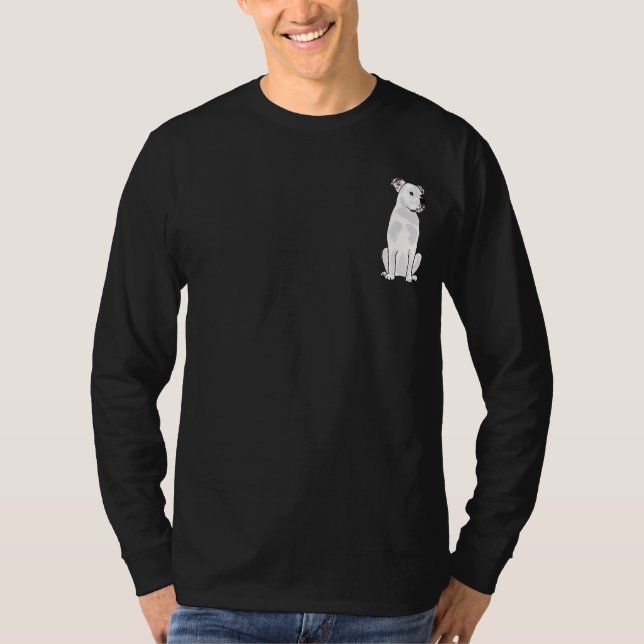BZ camisa americana do buldogue (Frente)