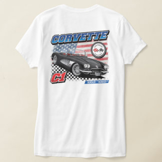C1 Corvette - Camiseta T-Shirt de duas faces