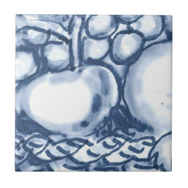 C3 - Azulejo mural da cesta de Delft - C3