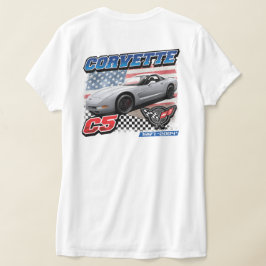 C5 Corvette - Camiseta T-Shirt de duas faces