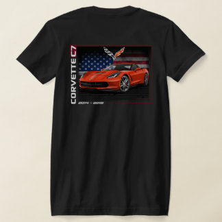 C7 Corvette - Camiseta T-Shirt de duas faces