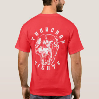 C - Camiseta de Cachorro Rez - Vermelho