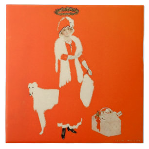 C Coles Phillips “Santa do Presente” Garota Desapa