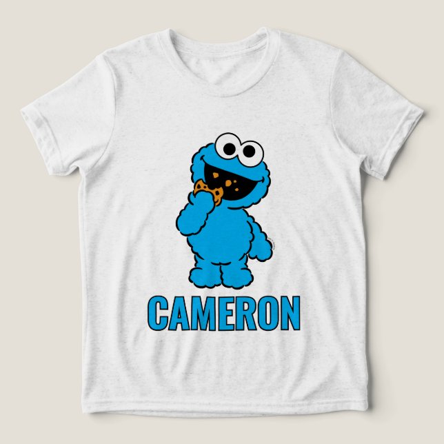 C é de Cookie Monster (Design frontal)