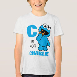 C é de Cookie Monster | Adicione seu nome