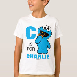 C é para Cookie Monster | Adicione seu nome