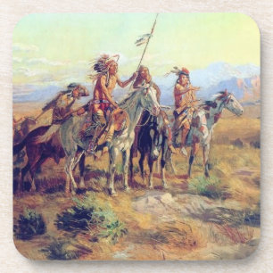 C M Russell a porta copos da cortiça dos