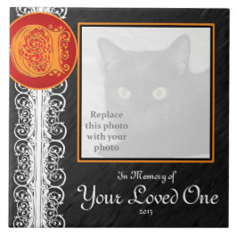 C Monograma "Em memória do seu Azulejo querido"