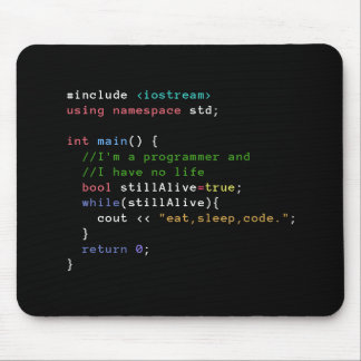 C++ O laço infinito come o código Mousepad do sono