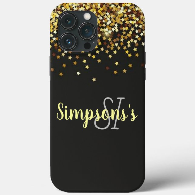 Ca do iPhone Mate de Script Minimalista Moderno (Verso)