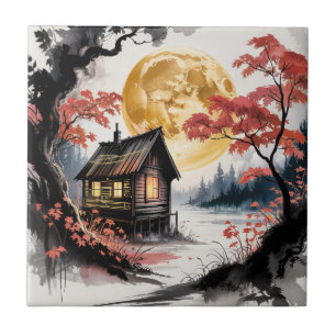 Cabana Japonesa ao Luar Arte (7)