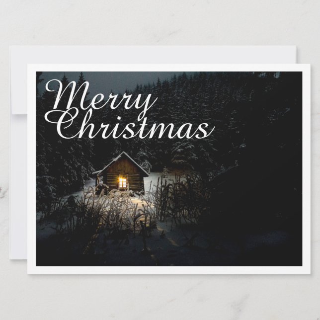 Cabaña Mística de Natal Floresta Profunda (Frente)