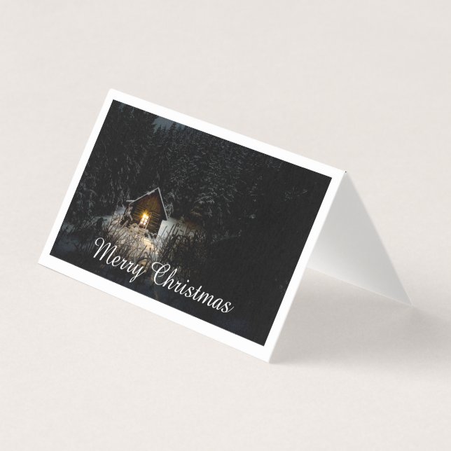 Cabaña Mística de Natal Floresta Profunda (Frente)
