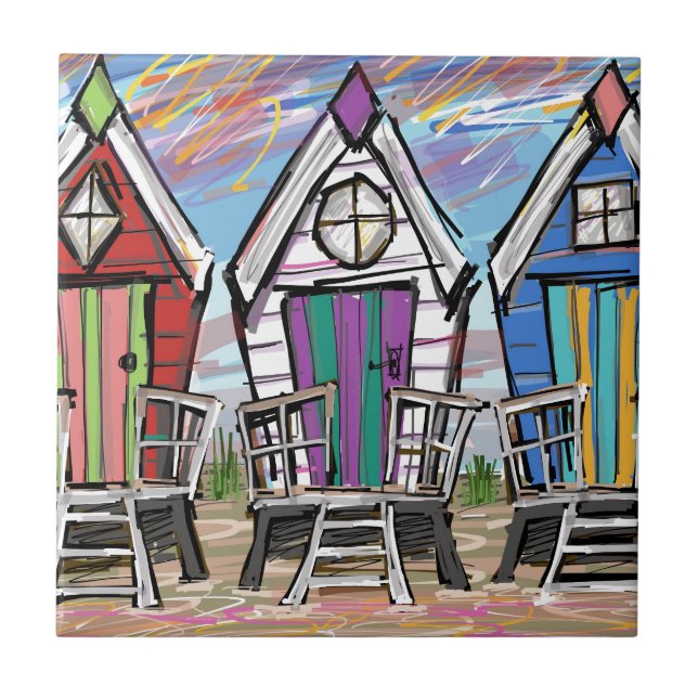 Cabanas RWB da praia (Frente)