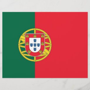 Cabeça-alfanumérica com Bandeira de Portugal