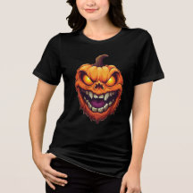 Cabeça de Abóbora Sorrindo Sinistramente