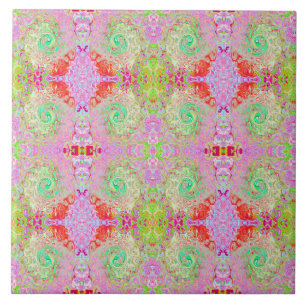 Cabeça de Abstrato retrógrada do pasto verde