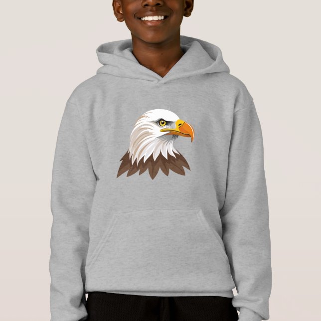 Cabeça de águia americana (Frente)